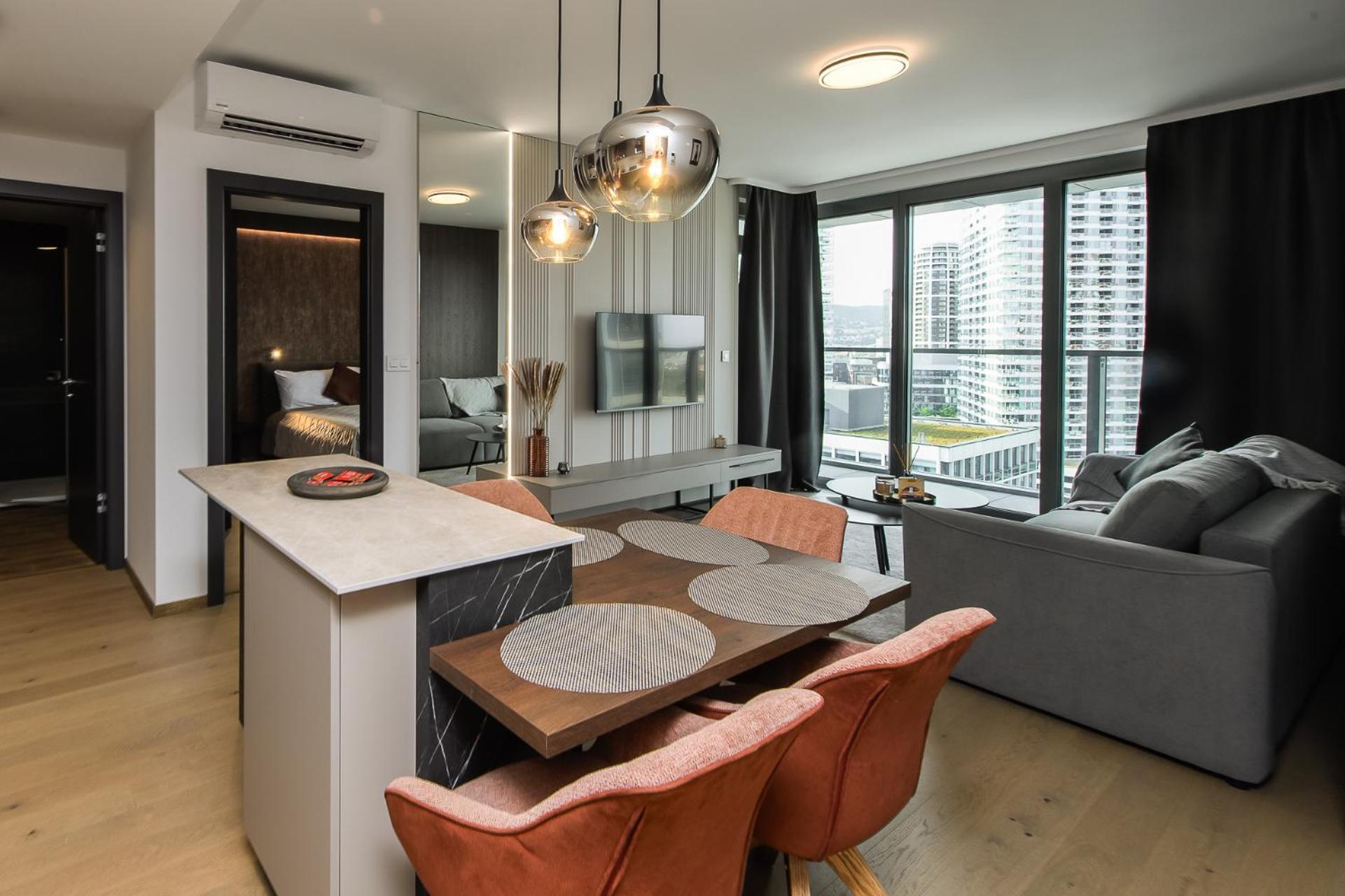 Nikas Eurovea Apartments - Free Parking 布拉迪斯拉发 外观 照片