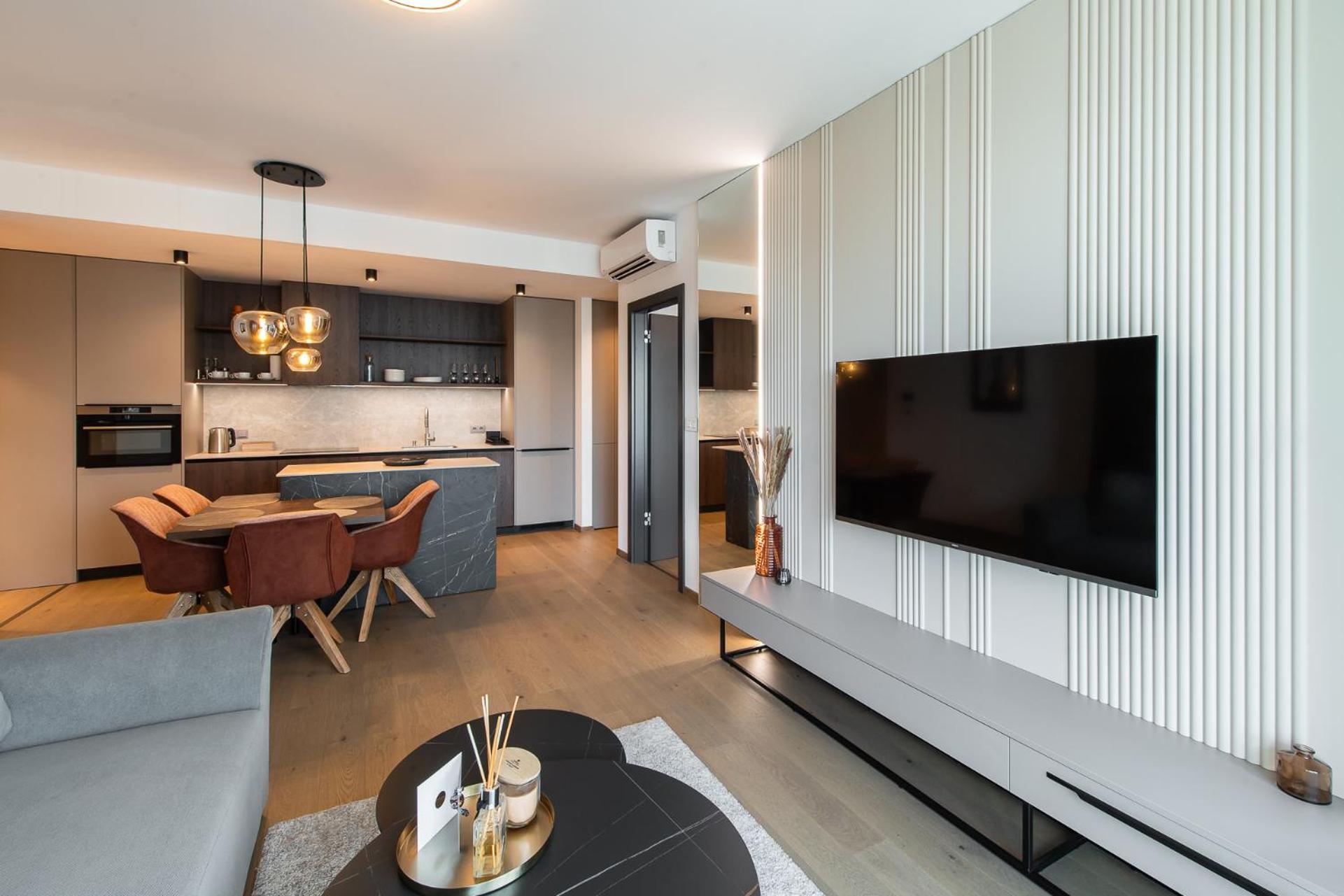 Nikas Eurovea Apartments - Free Parking 布拉迪斯拉发 外观 照片